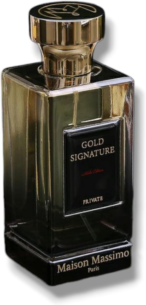 Eau de parfum GOLD SIGNATURE 100ml MAISON MASSIMO PARIS