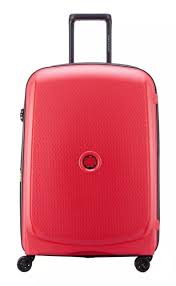 Valise DELSEY BELMONT + EXT 55 ROUGE