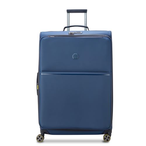 VALISE MOYENNE EXTENSIBLE DELSEY TURENNE SOFT 66 BLEU NUIT