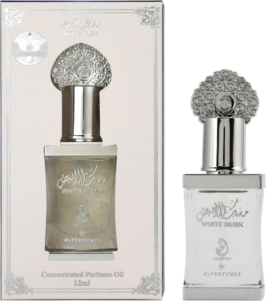 WHITE MUSK huile de parfum 12ml ARABIYAT BY MY PERFUMES