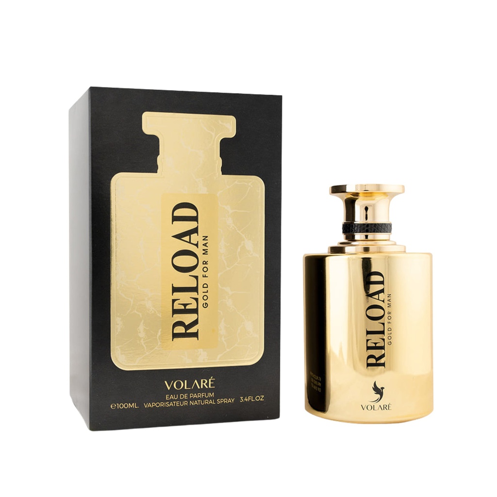 Eau de parfum RELOAD GOLD FOR MAN 100ml Volaré